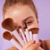 imageessence  Powder Brush  Long Soft Bristles for Pressed ampamp Loose Powder Makeup Application ampamp Blending  Vegan ampamp Cruelty Free01  Powdered perfection