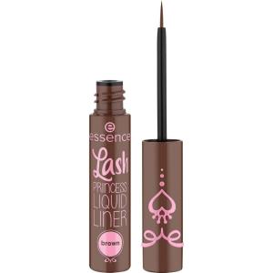 imageessence  Lash Princess Liner Brown  Smudge Proof Matte Eyeliner with UltraFine Brush Tip  Vegan ampamp Cruelty FreeBrown