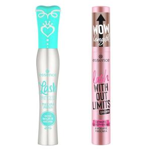 imageessence Lash Princess Mascara Primer ampamp Lash Without Limits Brown Extreme Lengthening ampamp Volume Mascara Bundle