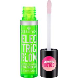 imageessence cosmetics Electric Glow Color Changing Lip ampamp Cheek Oil  pH Reacting Blush for Your Perfect Shade Long Lasting Moisture Natural Radiant Finish Vegan Cruelty Free Gluten