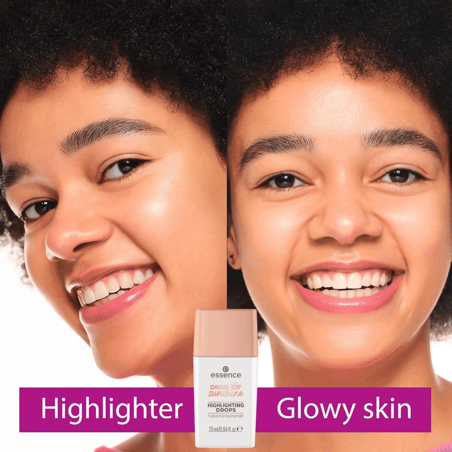 imageessence  Drop of Sunshine Highlighter Drops  Lightweight Buildable Hydrating Healthy Glow MultiUse Formula  Vegan ampamp Cruelty Free