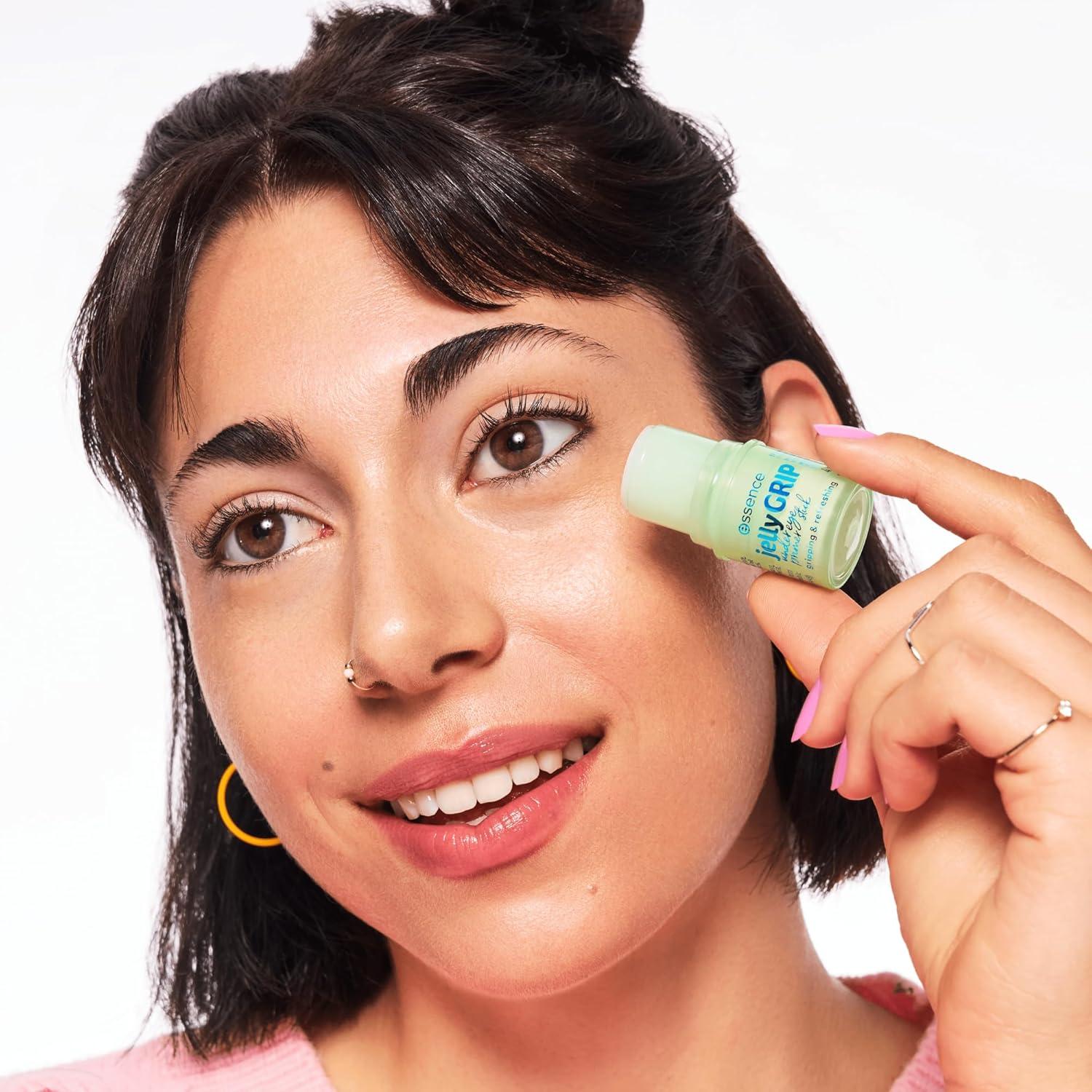 imageessence  Jelly Grip Under Eye Primer Stick  Hydrates Cools ampamp Grips for a CreaseFree Finish  Infused with Hyaluronic Acid and Panthenol  Vegan ampamp Cruelty Free