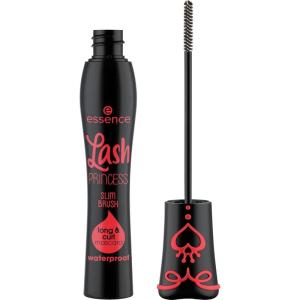 imageessence  Lash Princess Slim Brush Long ampamp Curl Mascara Extreme Waterproof with Slim Fiber Brush  Vegan ampamp Cruelty Free 1 pack